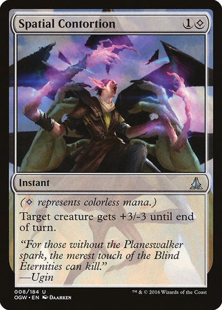 Spatial Contortion [Oath of the Gatewatch] | Jomio and Rueliete's Cards and Comics