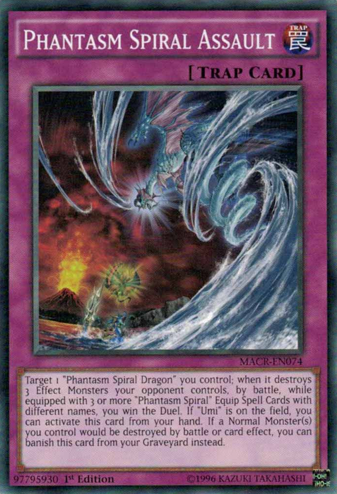 Phantasm Spiral Assault [MACR-EN074] Common | Jomio and Rueliete's Cards and Comics