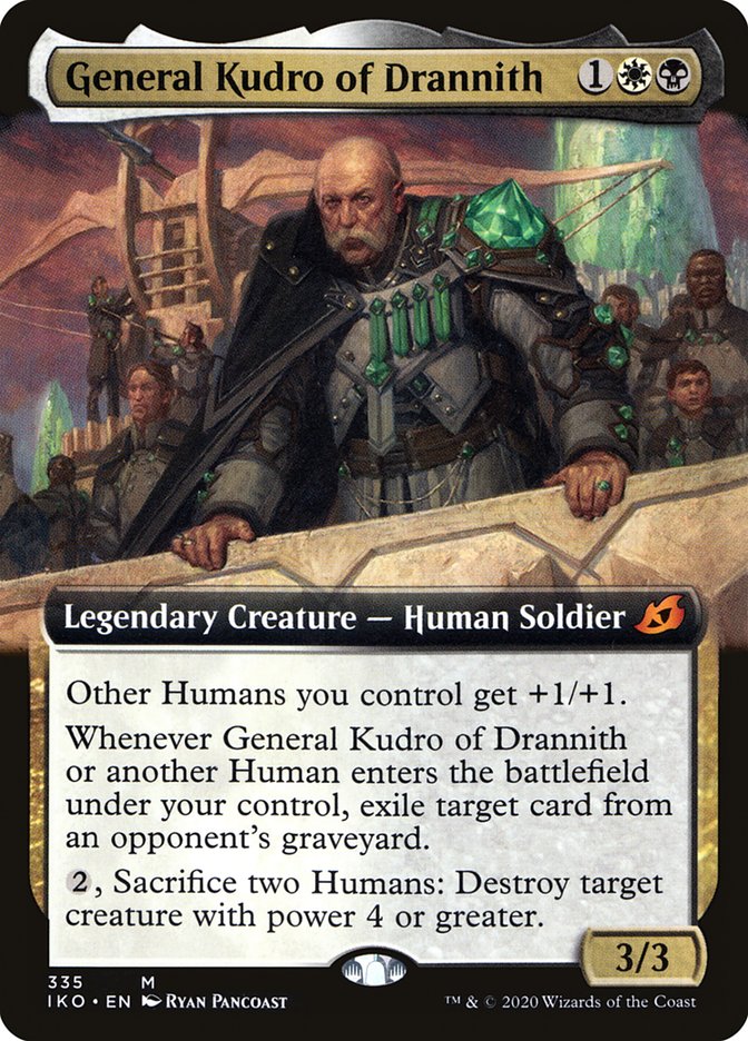 General Kudro of Drannith (Extended Art) [Ikoria: Lair of Behemoths] | Jomio and Rueliete's Cards and Comics