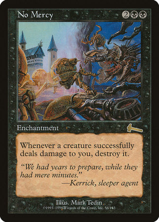 No Mercy [Urza's Legacy] | Jomio and Rueliete's Cards and Comics
