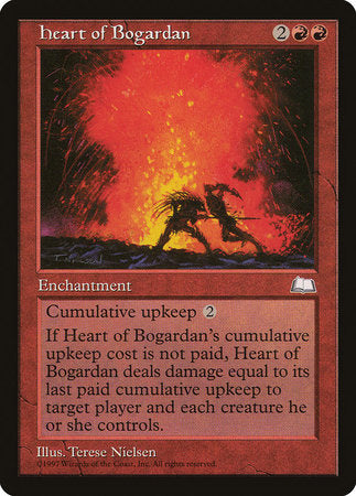 Heart of Bogardan [Weatherlight] | Jomio and Rueliete's Cards and Comics