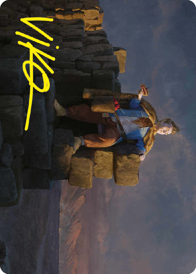Pippin, Warden of Isengard Art Card (Gold-Stamped Signature) [The Lord of the Rings: Tales of Middle-earth Art Series] | Jomio and Rueliete's Cards and Comics