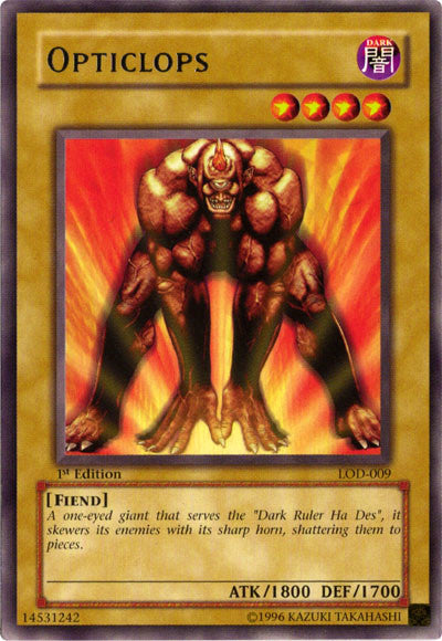 Opticlops [LOD-009] Rare | Jomio and Rueliete's Cards and Comics