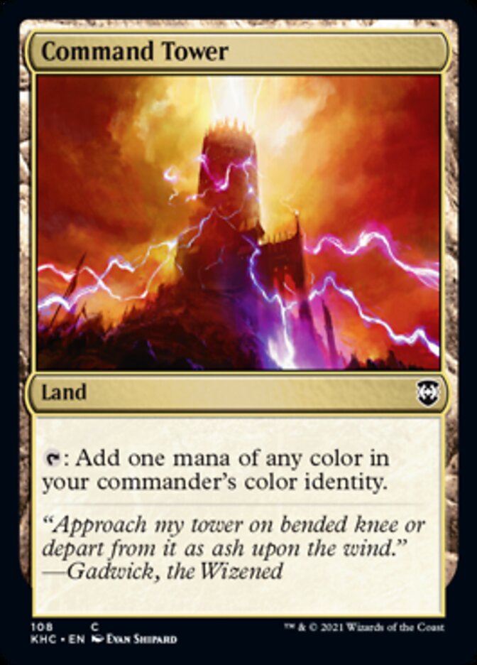Command Tower [Kaldheim Commander] | Jomio and Rueliete's Cards and Comics