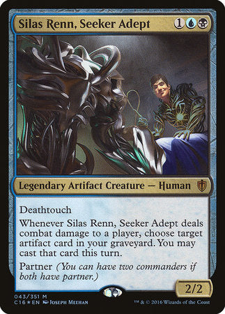 Silas Renn, Seeker Adept [Commander 2016] | Jomio and Rueliete's Cards and Comics