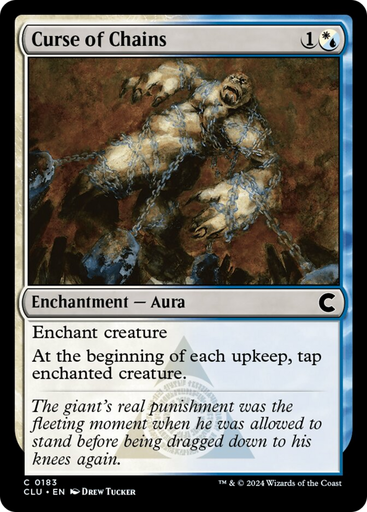 Curse of Chains [Ravnica: Clue Edition] | Jomio and Rueliete's Cards and Comics