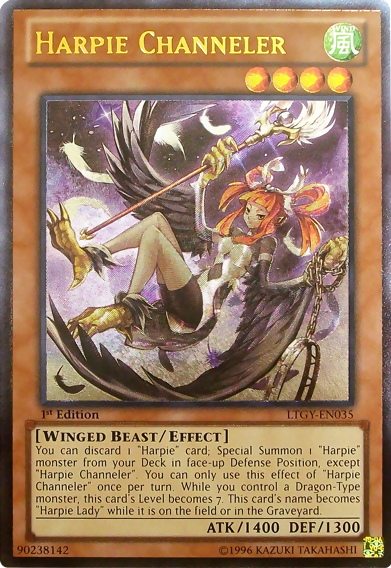 Harpie Channeler (UTR) [LTGY-EN035] Ultimate Rare | Jomio and Rueliete's Cards and Comics