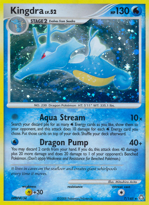 Kingdra (7/146) [Diamond & Pearl: Legends Awakened] | Jomio and Rueliete's Cards and Comics
