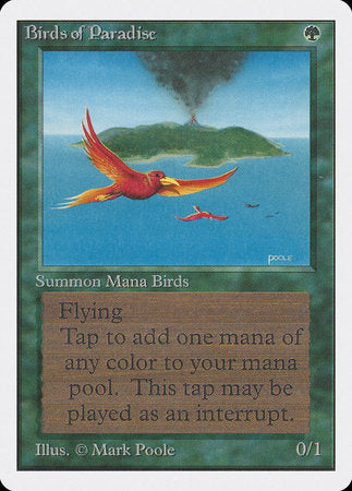 Birds of Paradise [Unlimited Edition] | Jomio and Rueliete's Cards and Comics