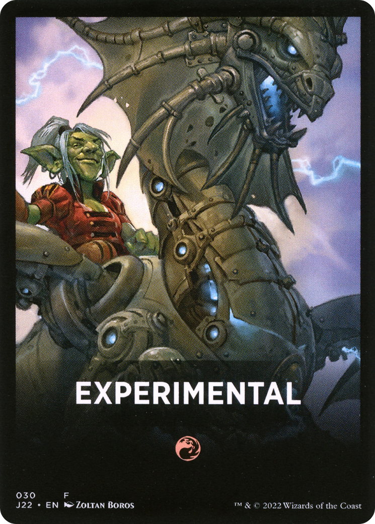 Experimental Theme Card [Jumpstart 2022 Front Cards] | Jomio and Rueliete's Cards and Comics