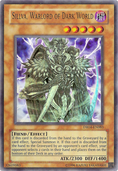 Sillva, Warlord of Dark World [DR04-EN083] Ultra Rare | Jomio and Rueliete's Cards and Comics