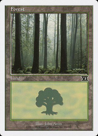 Forest (350) [Classic Sixth Edition] | Jomio and Rueliete's Cards and Comics