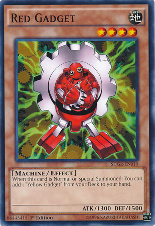 Red Gadget [SDGR-EN010] Common | Jomio and Rueliete's Cards and Comics