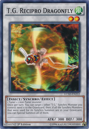 T.G. Recipro Dragonfly [LC5D-EN212] Common | Jomio and Rueliete's Cards and Comics