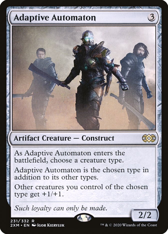 Adaptive Automaton [Double Masters] | Jomio and Rueliete's Cards and Comics