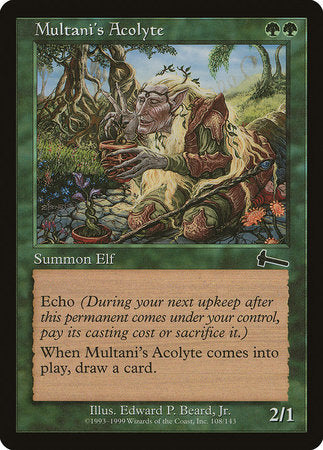 Multani's Acolyte [Urza's Legacy] | Jomio and Rueliete's Cards and Comics