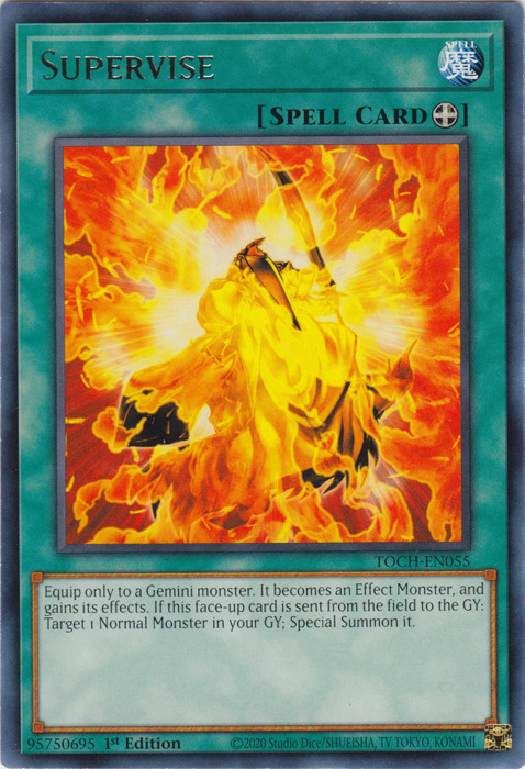 Supervise [TOCH-EN055] Rare | Jomio and Rueliete's Cards and Comics