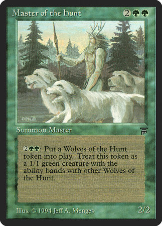 Master of the Hunt [Legends] | Jomio and Rueliete's Cards and Comics