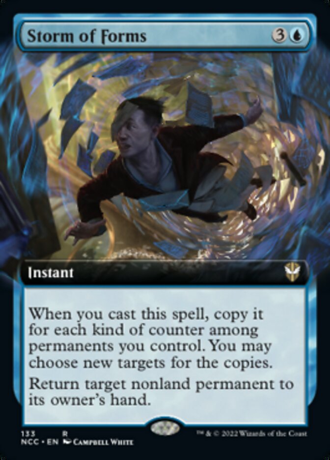 Storm of Forms (Extended Art) [Streets of New Capenna Commander] | Jomio and Rueliete's Cards and Comics