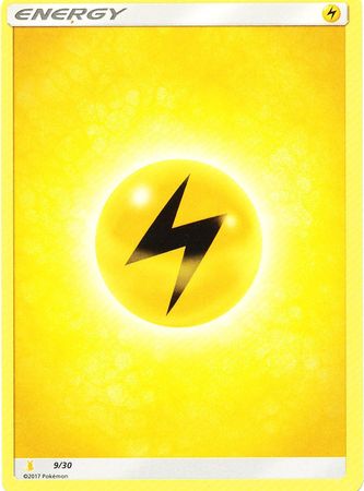 Lightning Energy (9/30) [Sun & Moon: Trainer Kit - Alolan Raichu] | Jomio and Rueliete's Cards and Comics