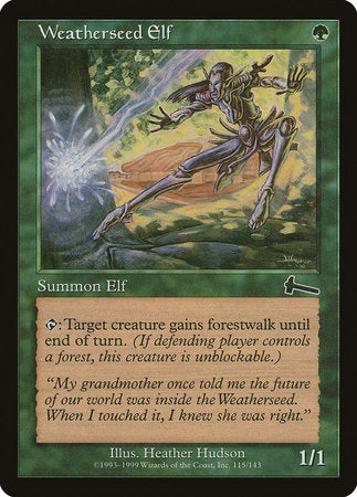 Weatherseed Elf [Urza's Legacy] | Jomio and Rueliete's Cards and Comics