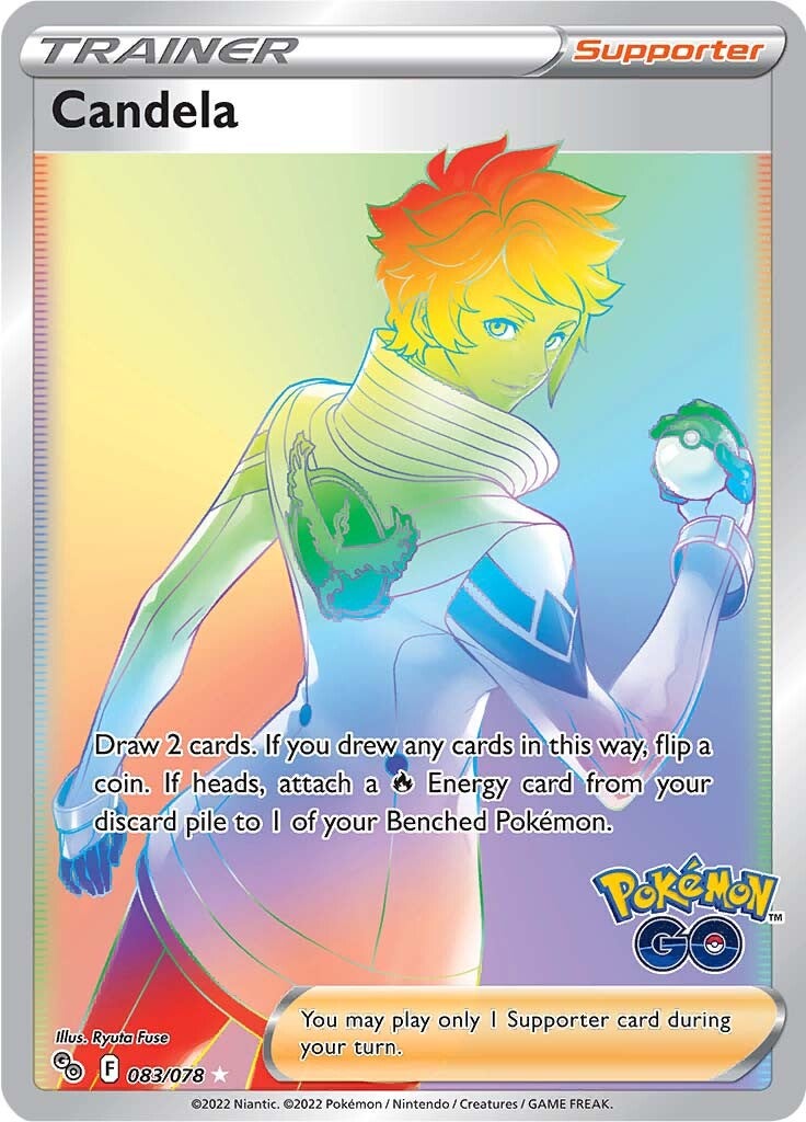 Candela (083/078) [Pokémon GO] | Jomio and Rueliete's Cards and Comics