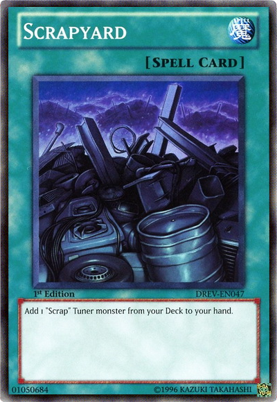 Scrapyard [DREV-EN047] Super Rare | Jomio and Rueliete's Cards and Comics