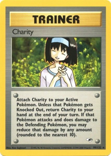 Charity (99/132) [Gym Heroes Unlimited] | Jomio and Rueliete's Cards and Comics