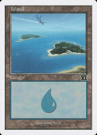 Island (337) [Classic Sixth Edition] | Jomio and Rueliete's Cards and Comics