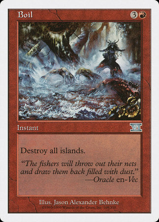 Boil [Classic Sixth Edition] | Jomio and Rueliete's Cards and Comics