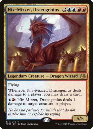 Niv-Mizzet, Dracogenius [Modern Masters 2017] | Jomio and Rueliete's Cards and Comics