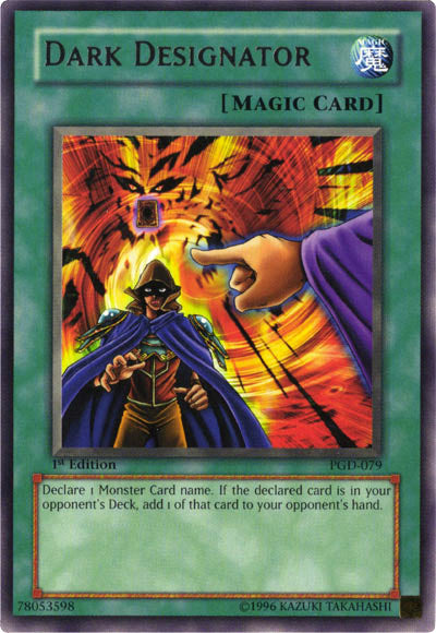 Dark Designator [PGD-079] Rare | Jomio and Rueliete's Cards and Comics