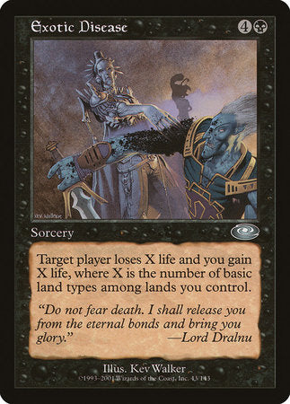 Exotic Disease [Planeshift] | Jomio and Rueliete's Cards and Comics