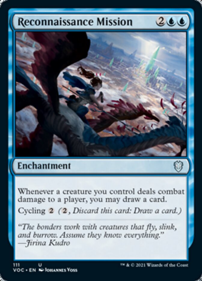 Reconnaissance Mission [Innistrad: Crimson Vow Commander] | Jomio and Rueliete's Cards and Comics