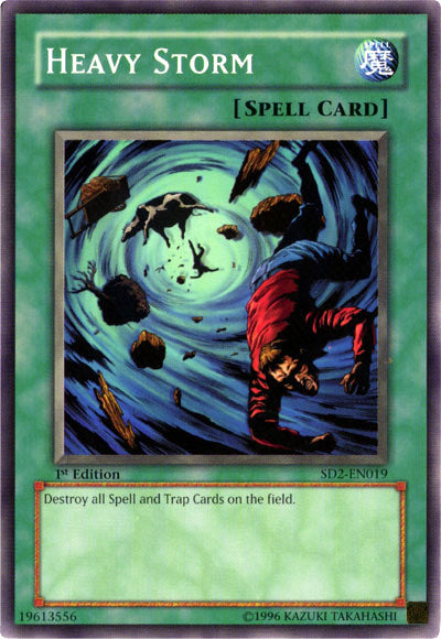 Heavy Storm [SD2-EN019] Common | Jomio and Rueliete's Cards and Comics