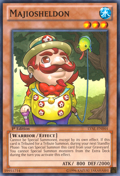 Majiosheldon [LVAL-EN044] Common | Jomio and Rueliete's Cards and Comics