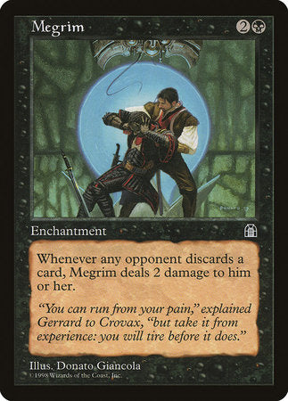 Megrim [Stronghold] | Jomio and Rueliete's Cards and Comics