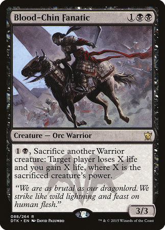 Blood-Chin Fanatic [Dragons of Tarkir] | Jomio and Rueliete's Cards and Comics