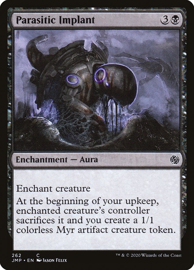 Parasitic Implant [Jumpstart] | Jomio and Rueliete's Cards and Comics