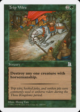 Trip Wire [Portal Three Kingdoms] | Jomio and Rueliete's Cards and Comics