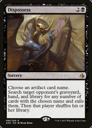 Dispossess [Amonkhet] | Jomio and Rueliete's Cards and Comics