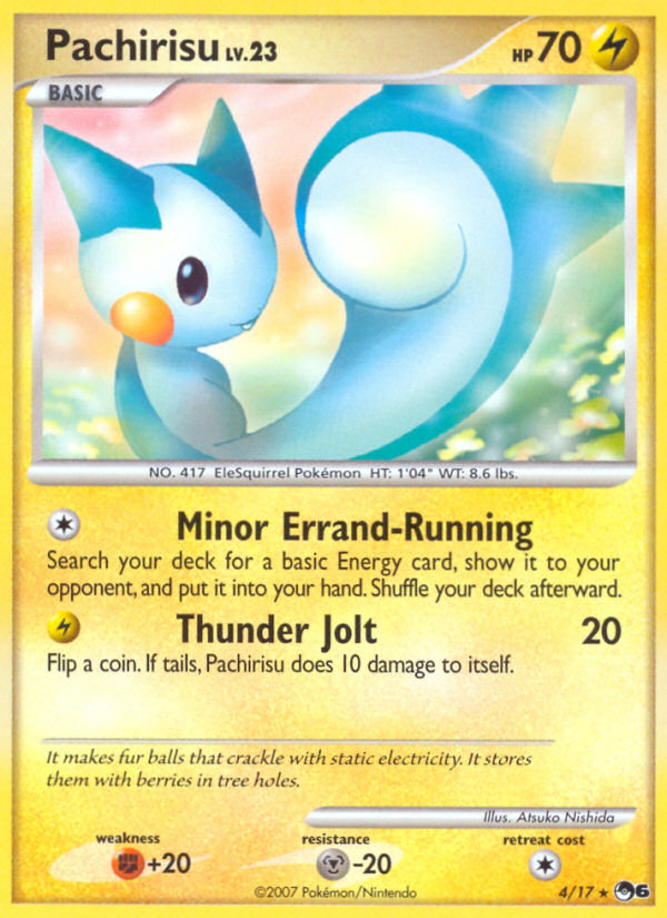 Pachirisu (4/17) [POP Series 6] | Jomio and Rueliete's Cards and Comics