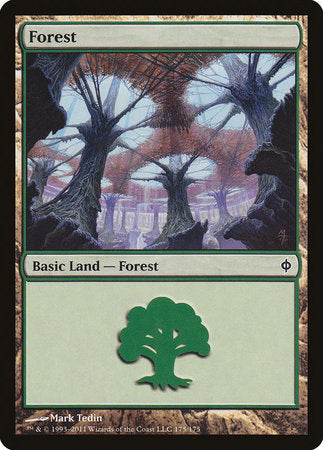 Forest (175) [New Phyrexia] | Jomio and Rueliete's Cards and Comics