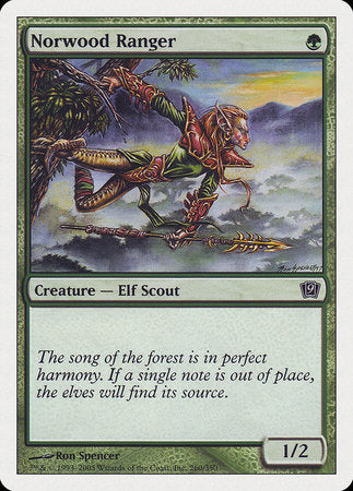 Norwood Ranger [Ninth Edition] | Jomio and Rueliete's Cards and Comics