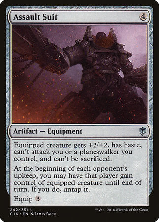 Assault Suit [Commander 2016] | Jomio and Rueliete's Cards and Comics