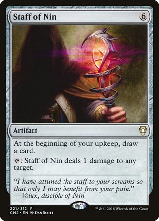 Staff of Nin [Commander Anthology Volume II] | Jomio and Rueliete's Cards and Comics