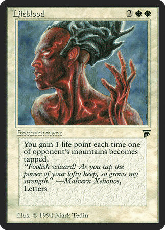 Lifeblood [Legends] | Jomio and Rueliete's Cards and Comics