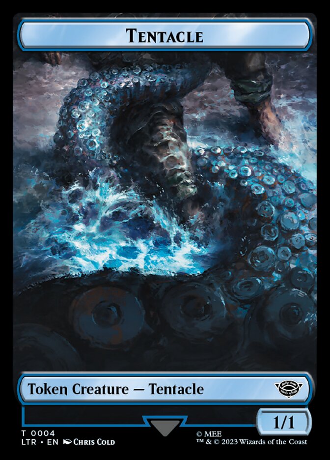 Tentacle Token [The Lord of the Rings: Tales of Middle-Earth Tokens] | Jomio and Rueliete's Cards and Comics