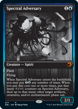 Spectral Adversary [Innistrad: Double Feature] | Jomio and Rueliete's Cards and Comics