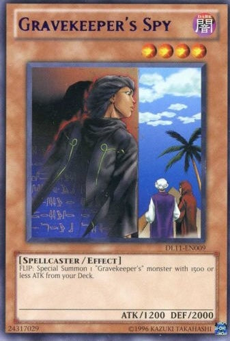 Gravekeeper's Spy (Purple) [DL11-EN009] Rare | Jomio and Rueliete's Cards and Comics